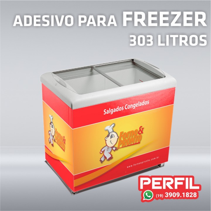 ADESIVO PARA FREEZER 303 LITROS